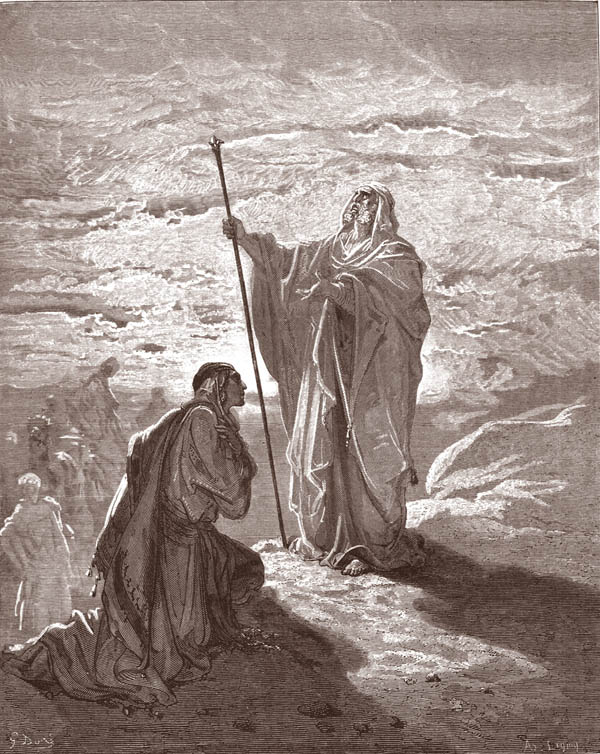 BENEDIZIONE DI SAMUELE A SAUL samuele I, 9,17